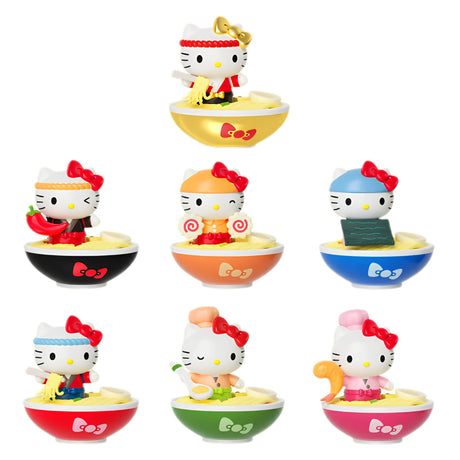 Sanrio - Blind Box Bean Hello Kitty Style Ramen Hall Series