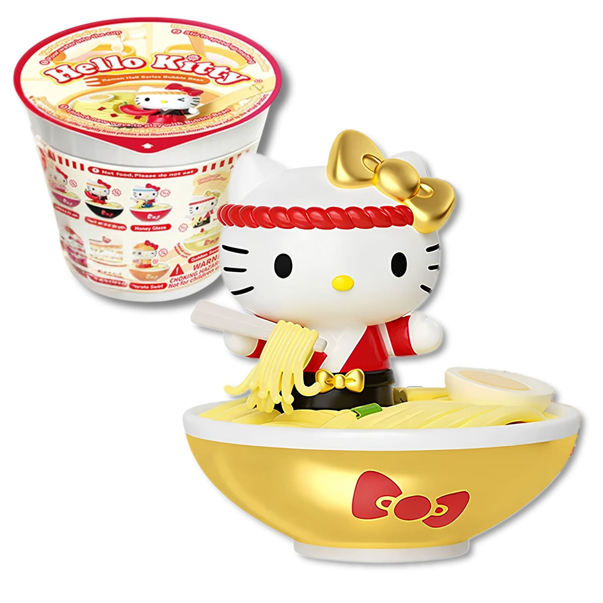 Sanrio - Blind Box Bean Hello Kitty Style Ramen Hall Series