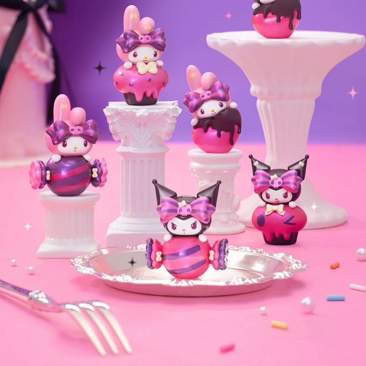 Sanrio - Blind Box Bean My Melody & Kuromi Sweetheart's Secret Promise Series