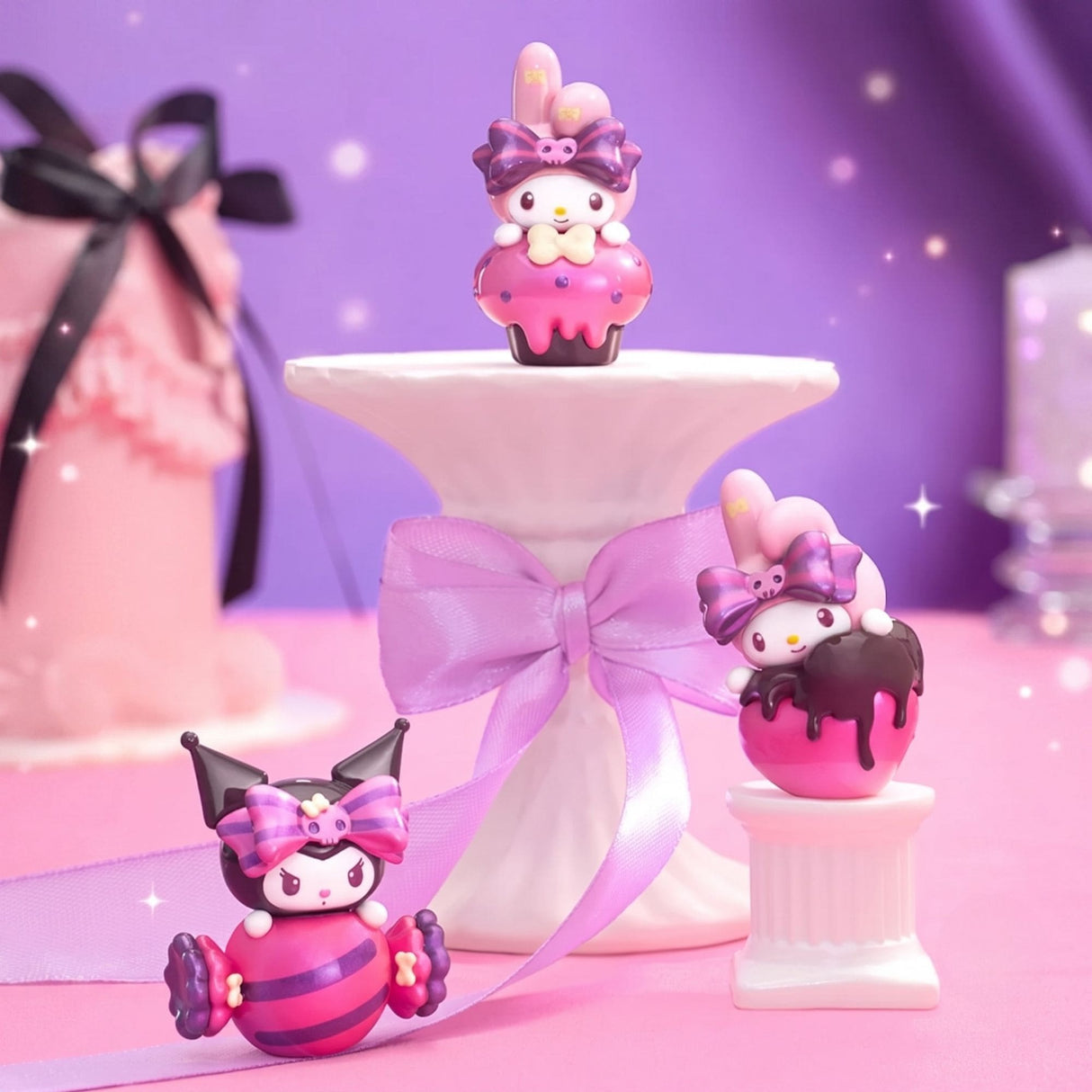 Sanrio - Blind Box Bean My Melody & Kuromi Sweetheart's Secret Promise Series