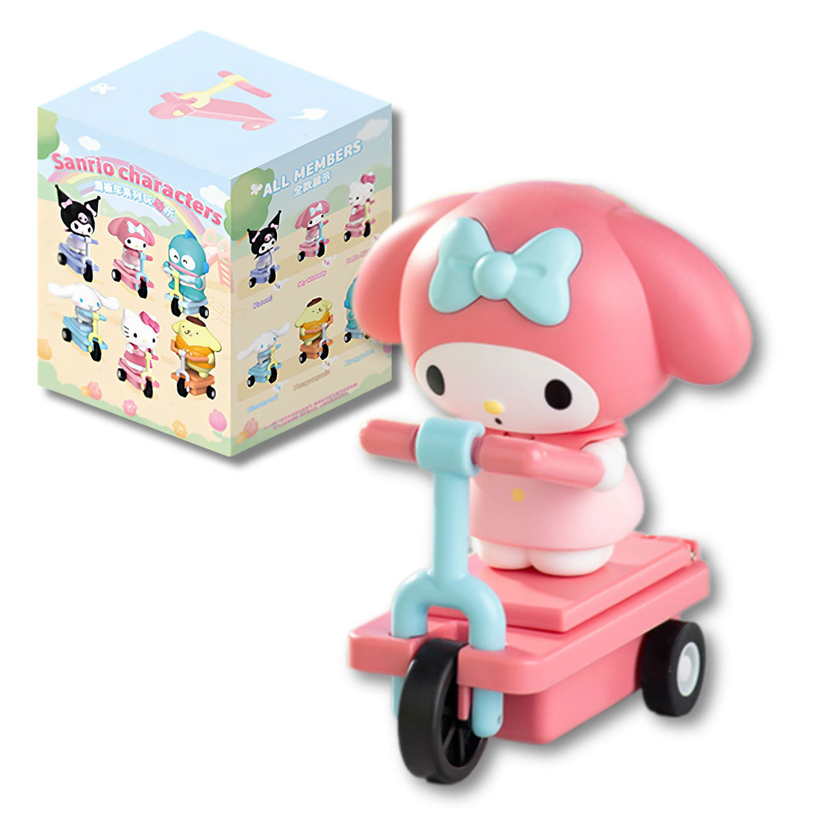 Sanrio - Blind Box Funny Movable Toy Scooter Series