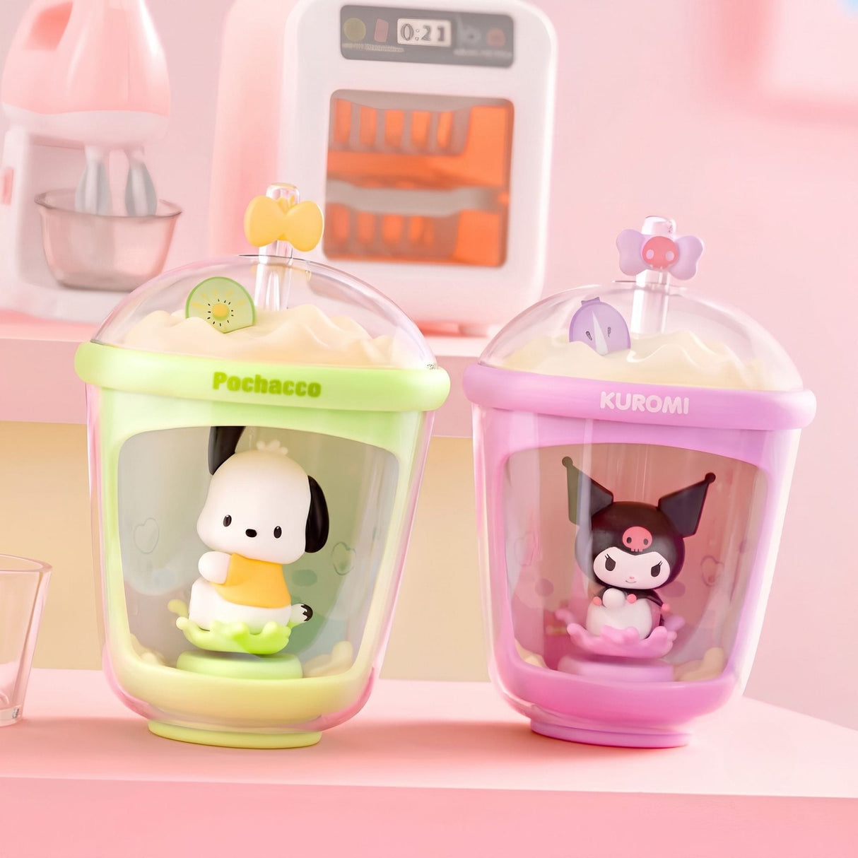 Sanrio - Blind Box Light-up Toy Sanrio Characters Milk Tea Cup Series