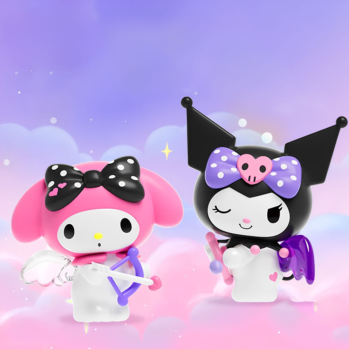 Sanrio - Blind Box Live Toy Kuromi & My Melody Trainee Cupid Series