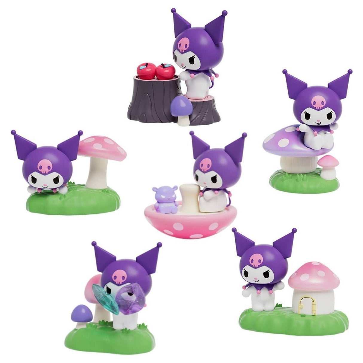 Sanrio - Blind Box Live Toy Kuromi Mushroom Garden Series