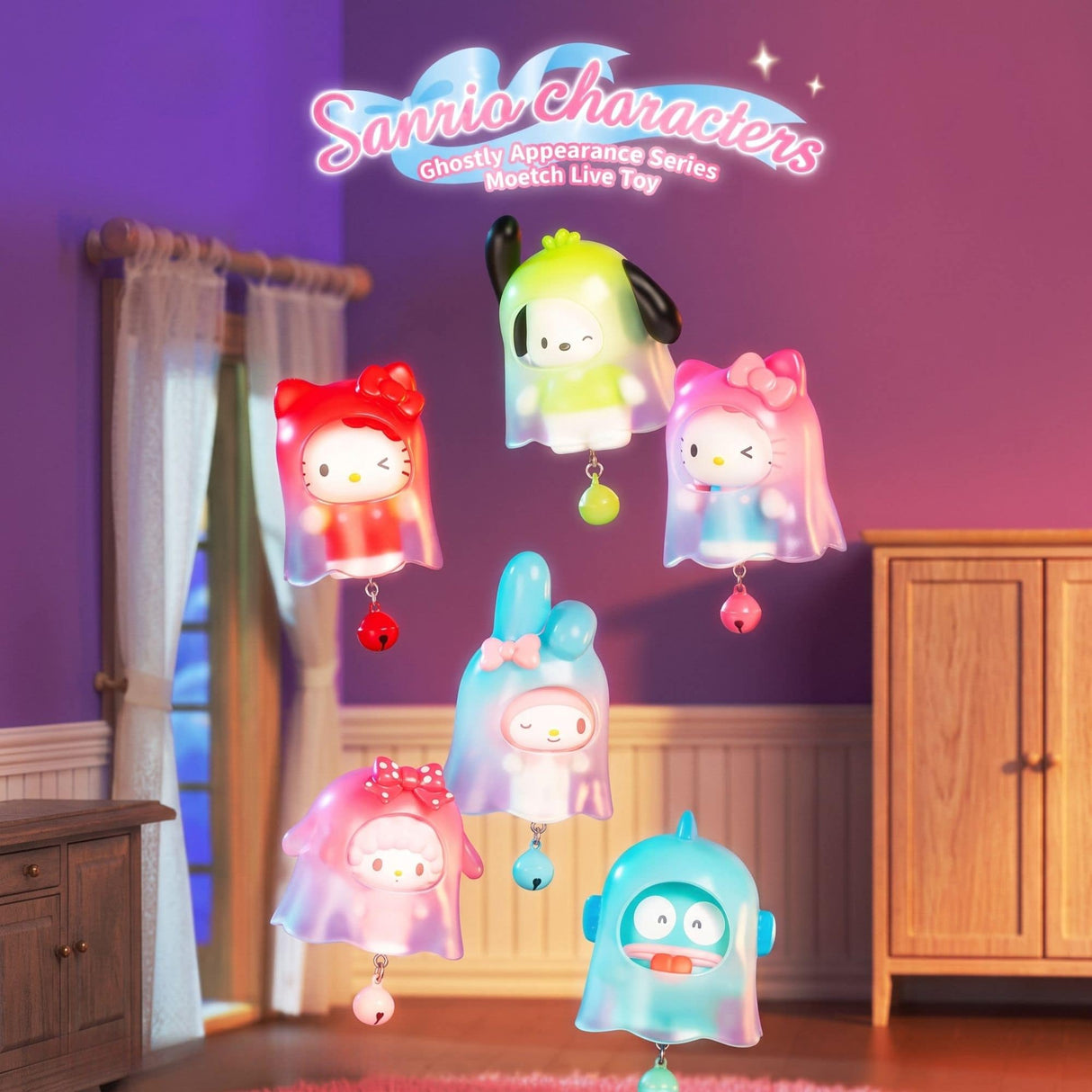 Sanrio - Blind Box Live Toy Sanrio Characters Ghostly Appearance Series