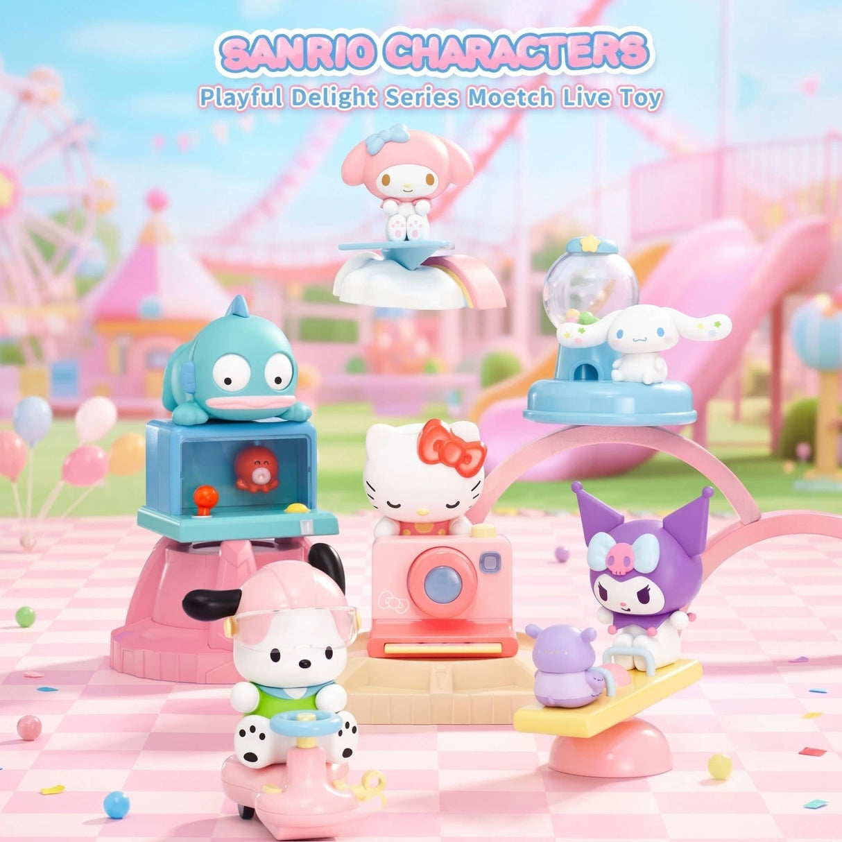 Sanrio - Blind Box Live Toy Sanrio Characters Playful Delight Series