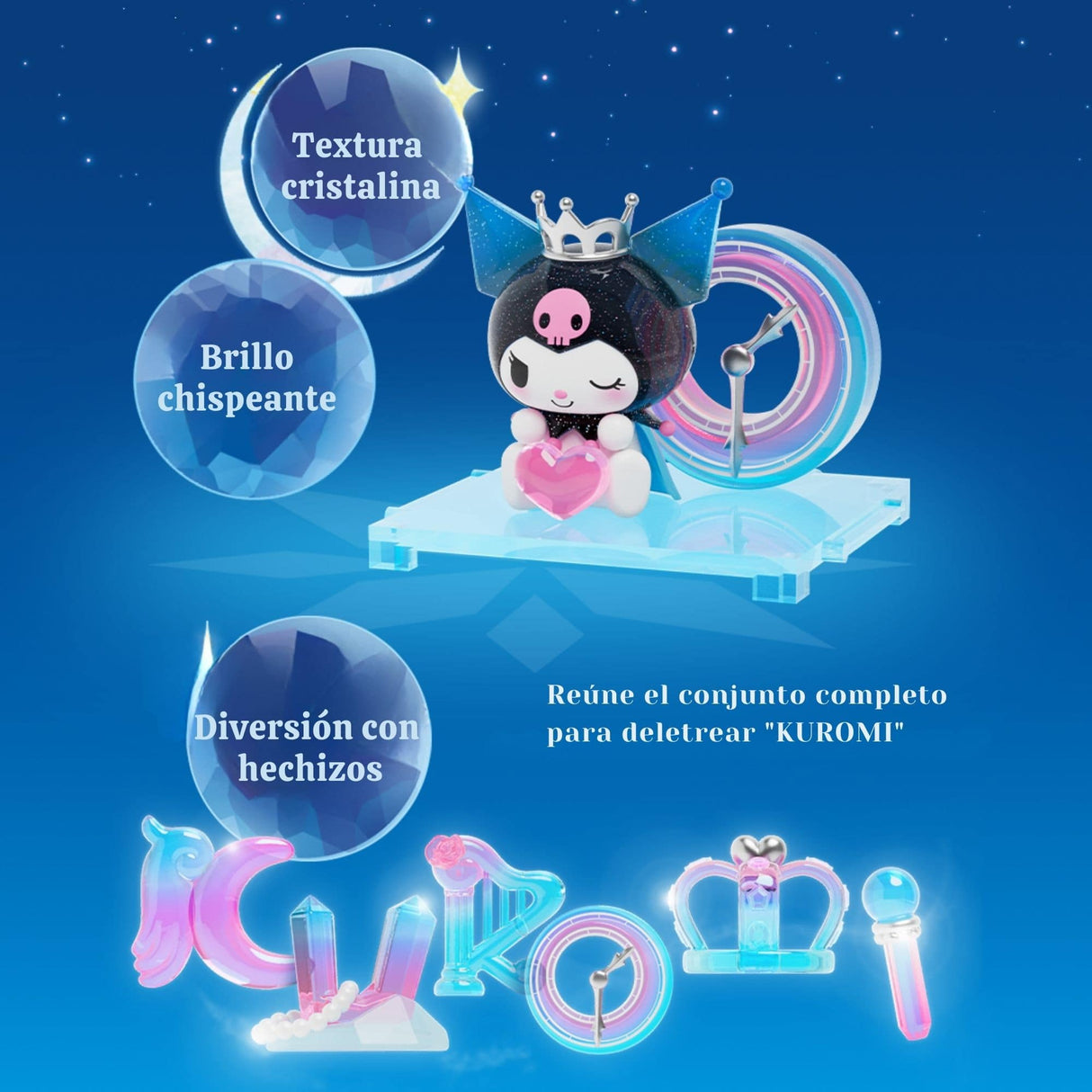 Sanrio - Blind Box Mini Box Kuromi Shimmering Crystal Palace