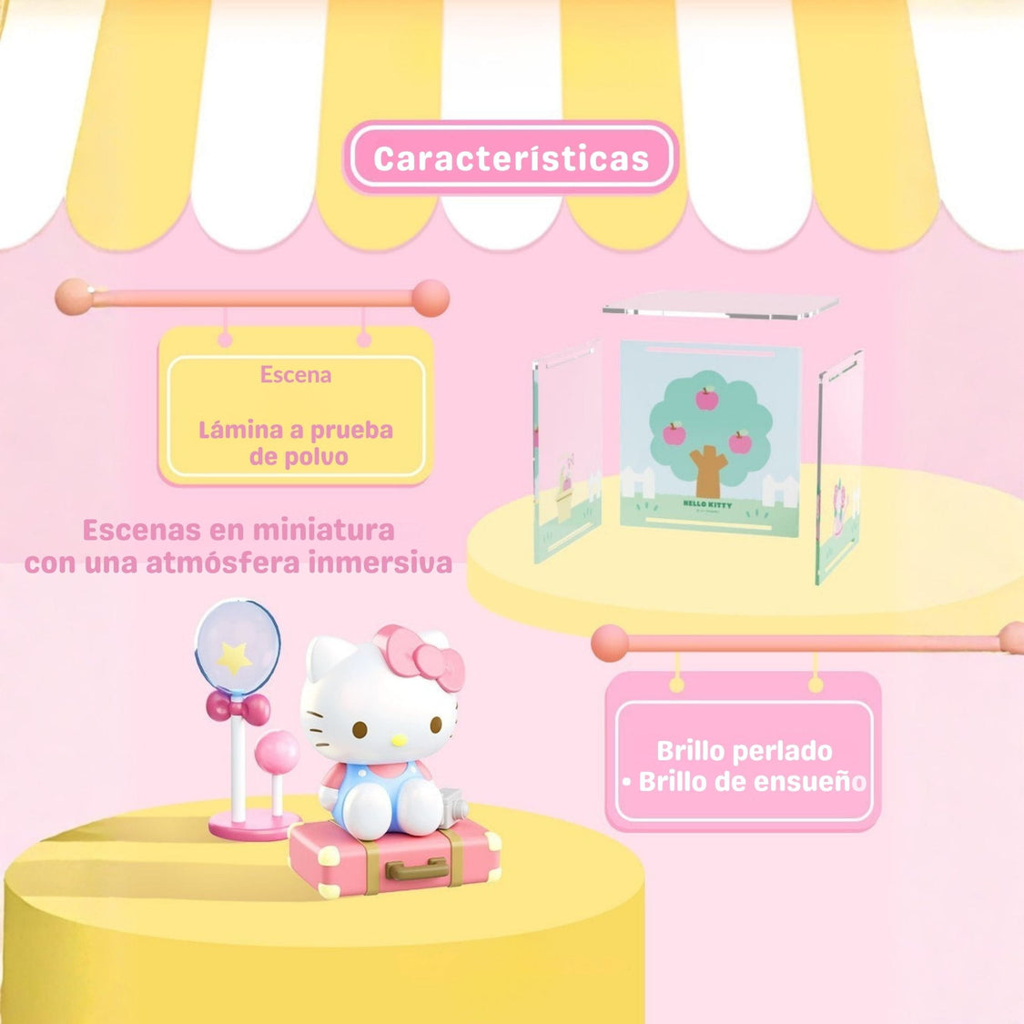 Sanrio - Blind Box Mini Box Pro Hello Kitty Happy Moment – Dibu Chile