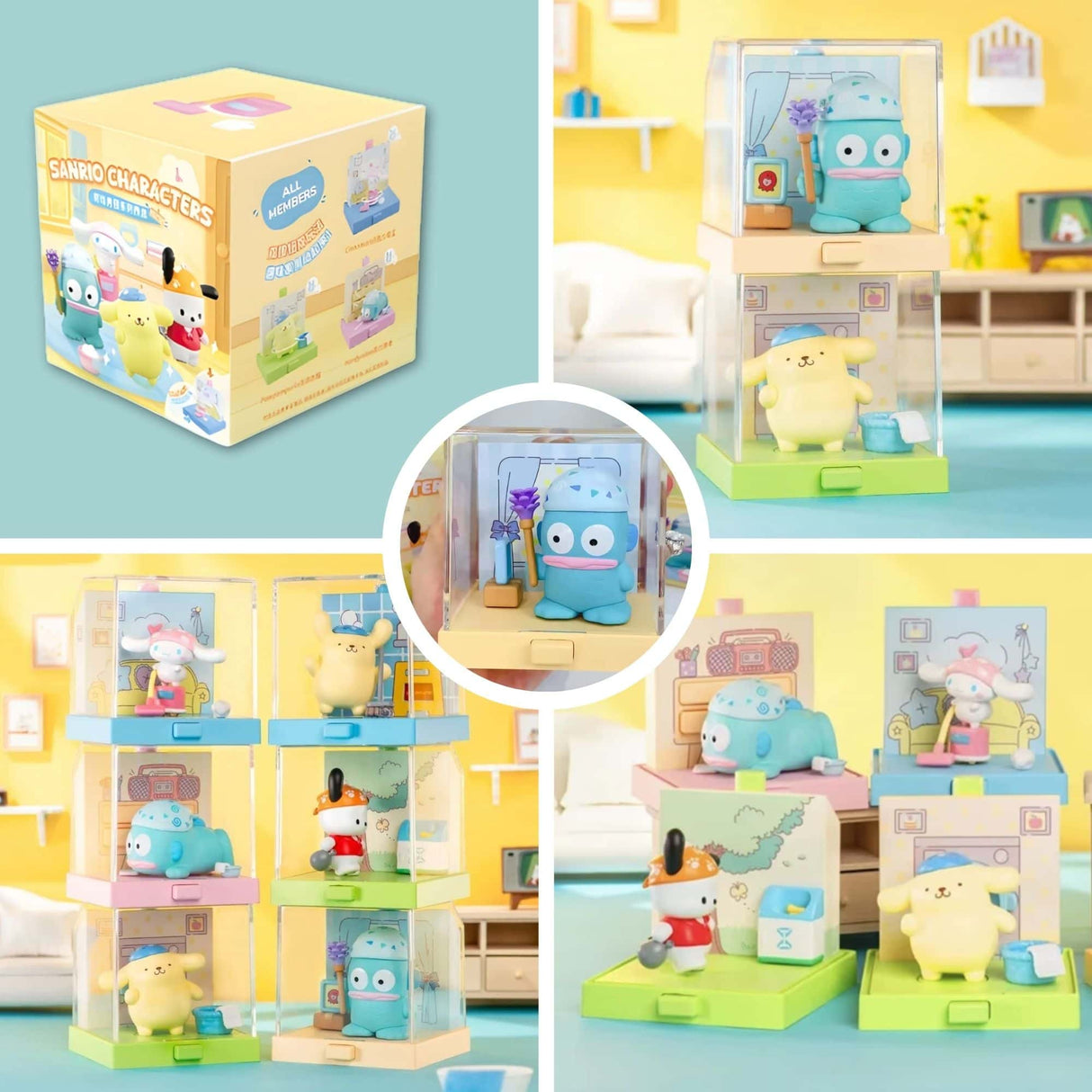 Sanrio - Blind Box Mini Box Pro + Labor Squad Series