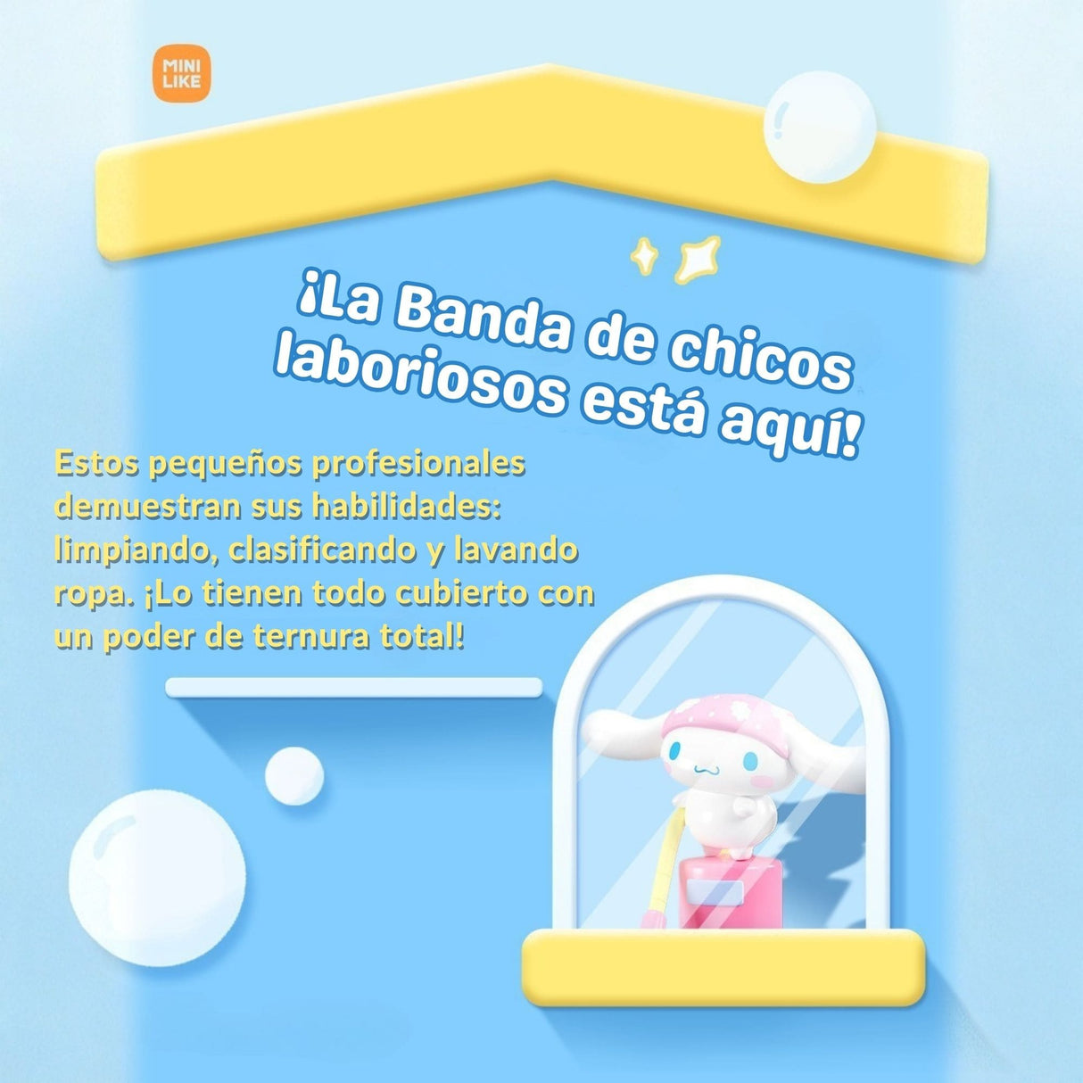 Sanrio - Blind Box Mini Box Pro + Labor Squad Series