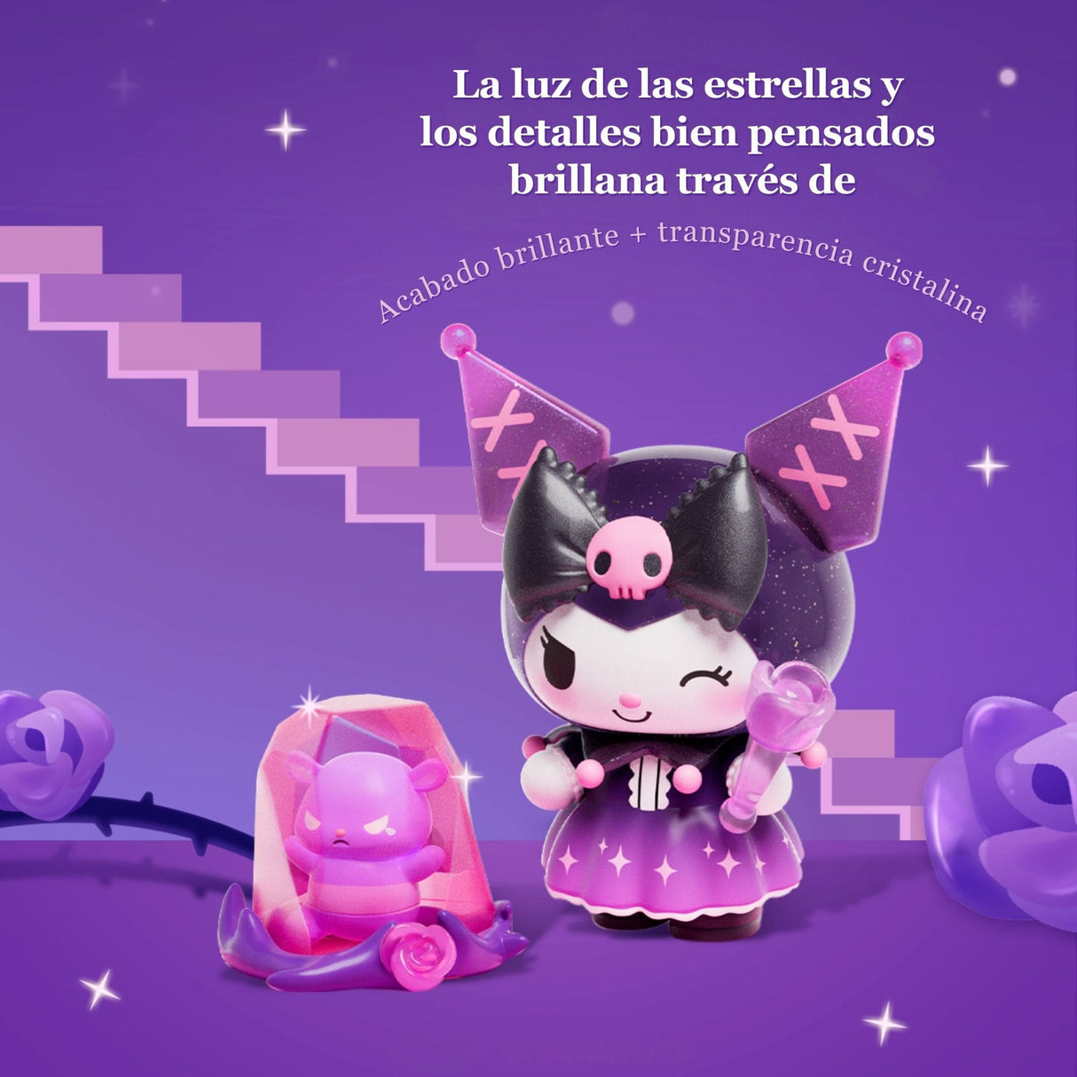 Sanrio - Blind Box Mini Box Pro My Melody & Kuromi Floral Secret Realm