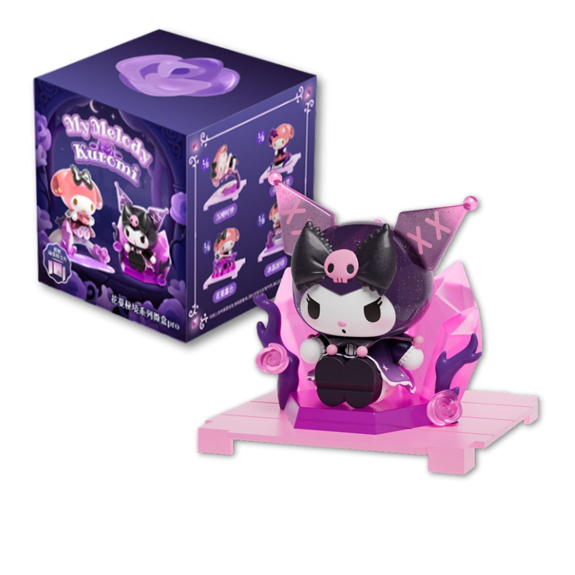 Sanrio - Blind Box Mini Box Pro My Melody & Kuromi Floral Secret