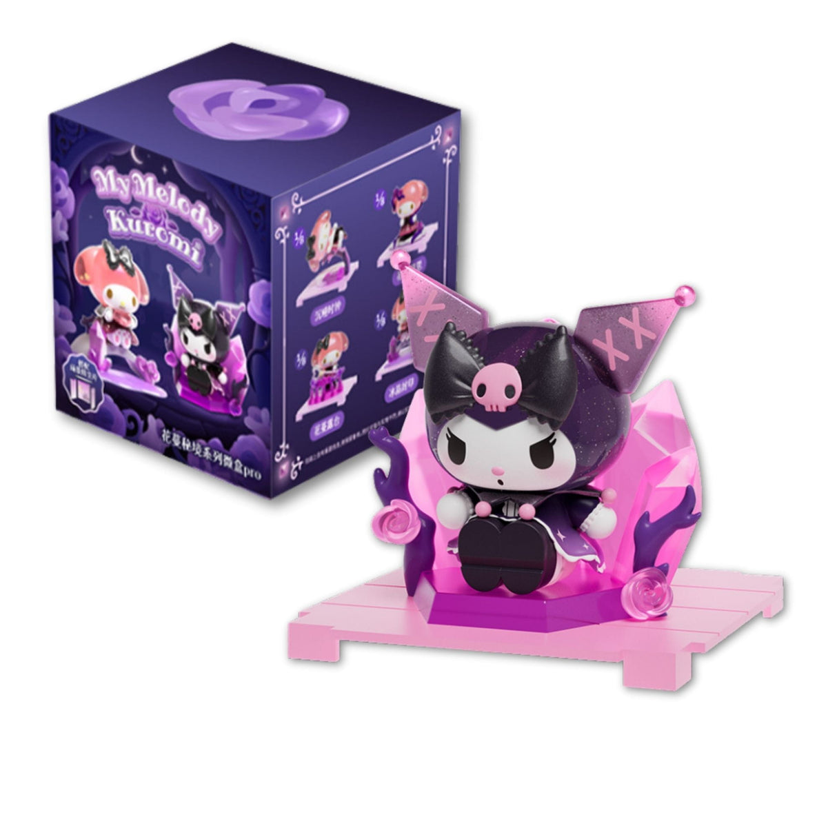 Sanrio - Blind Box Mini Box Pro My Melody & Kuromi Floral Secret Realm