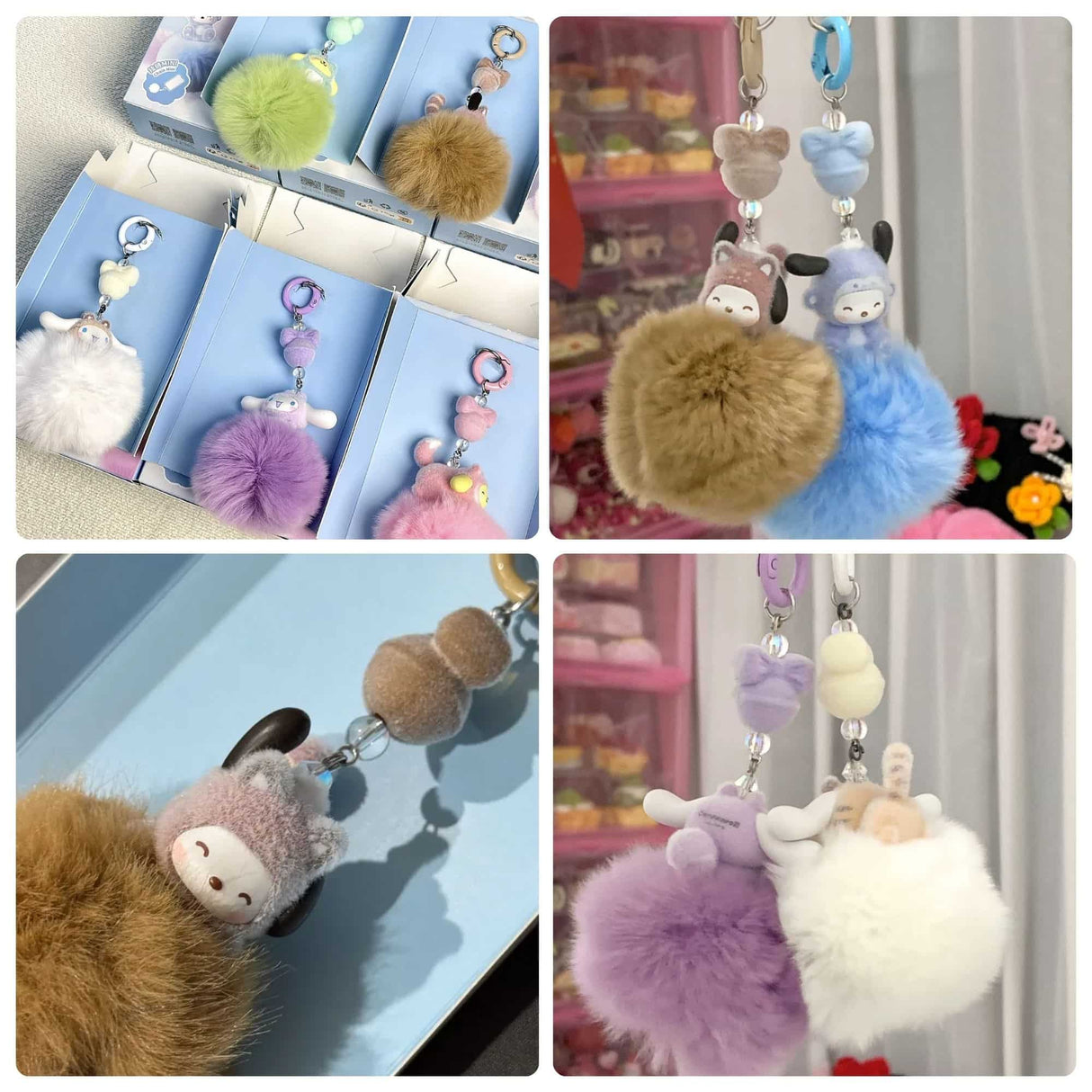 Sanrio - Blind Box Phone Chain Mini Sanrio Characters Doggie Friends Series