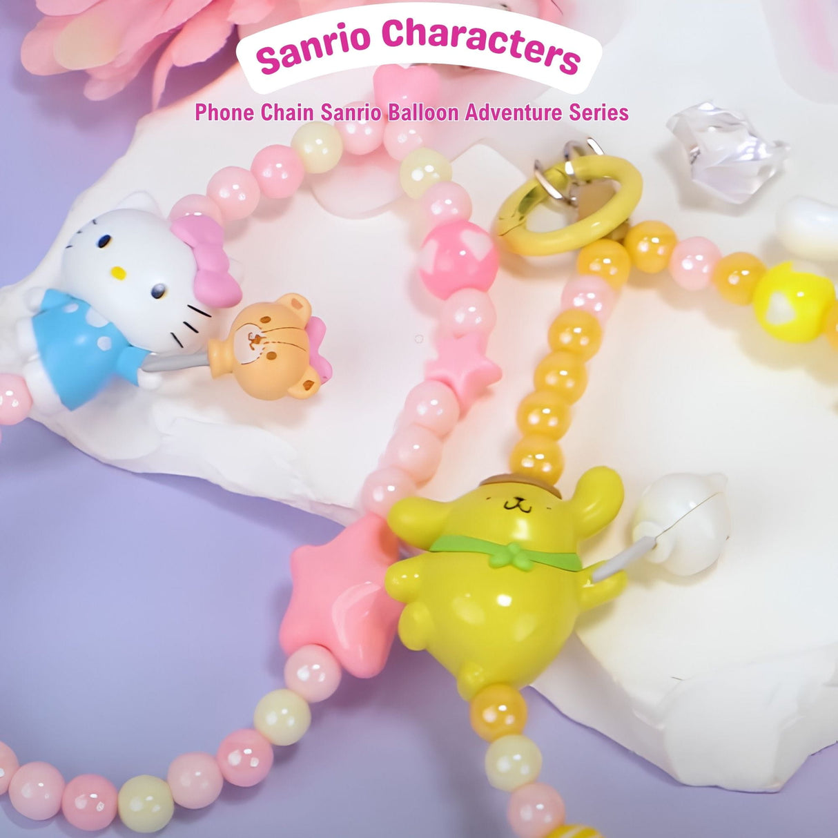 Sanrio - Blind Box Phone Chain Sanrio Characters Balloon Adventure Series