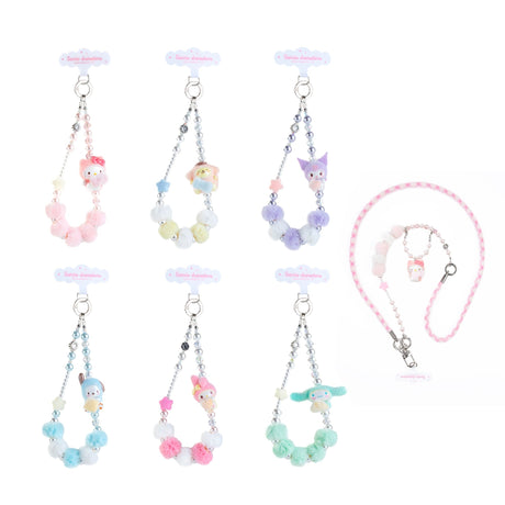 Sanrio - Blind Box Phone Chain Sanrio Characters Fluffy Little Darling Series