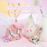 Sanrio - Blind Box Phone Chain Sanrio Characters Fluffy Little Darling Series