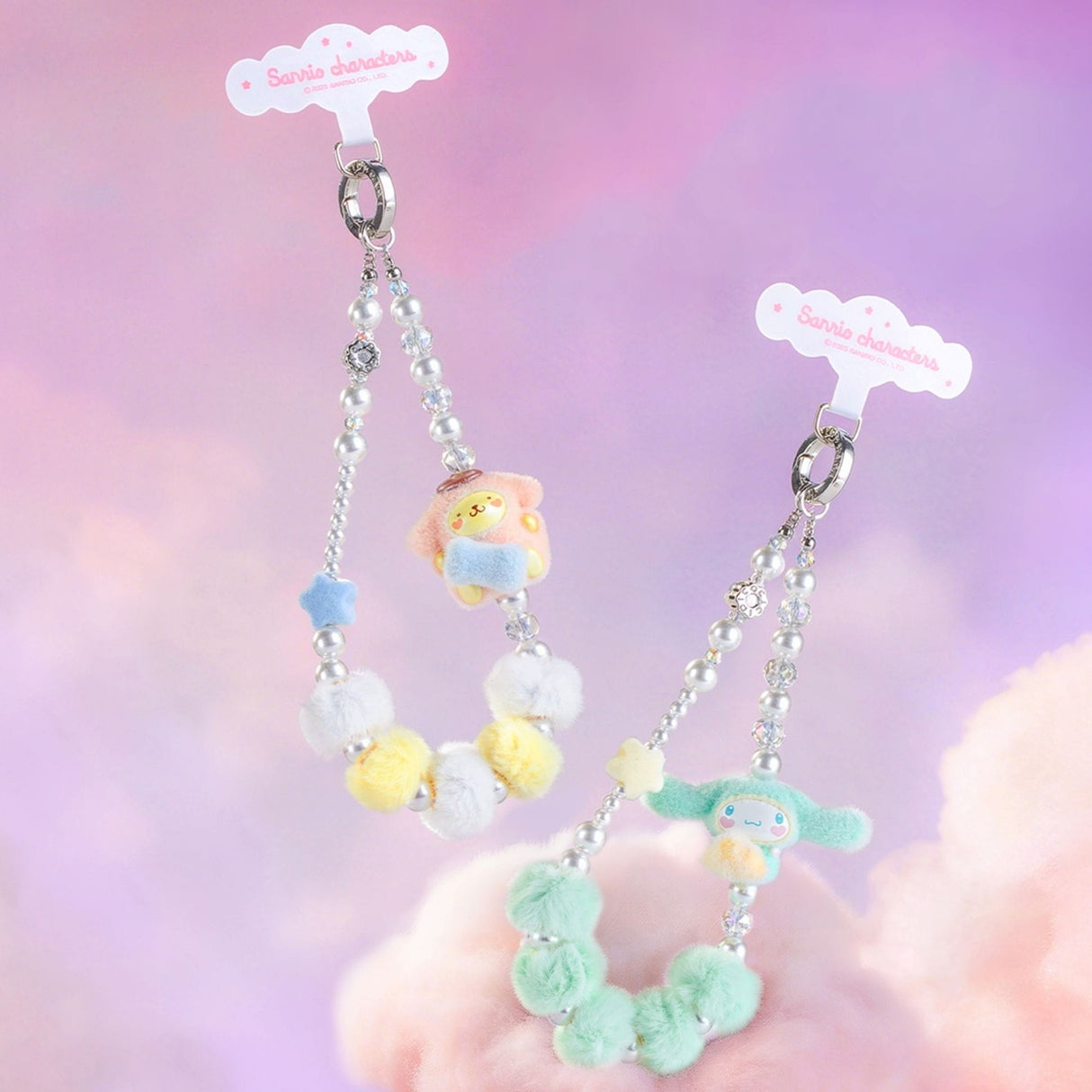 Sanrio - Blind Box Phone Chain Sanrio Characters Fluffy Little Darling Series