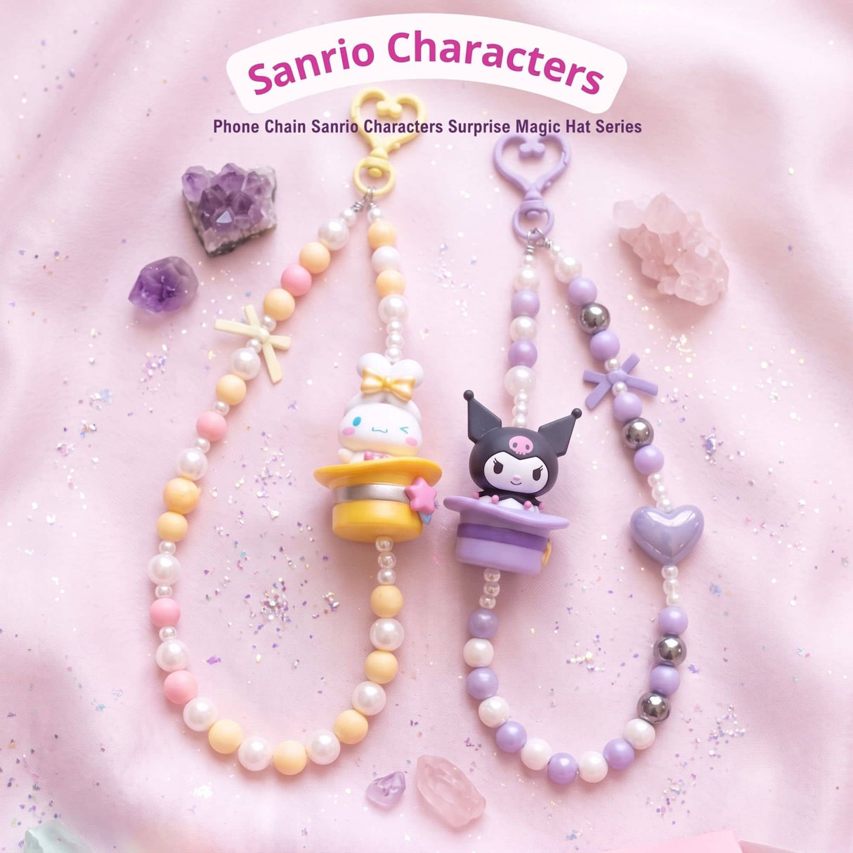 Sanrio - Blind Box Phone Chain Sanrio Characters Surprise Magic Hat Series