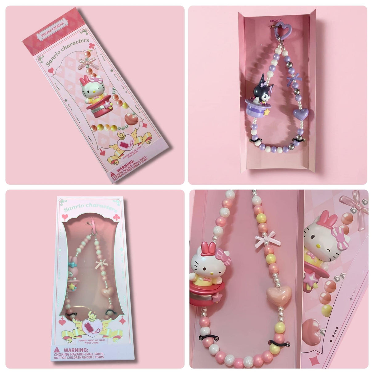 Sanrio - Blind Box Phone Chain Sanrio Characters Surprise Magic Hat Series