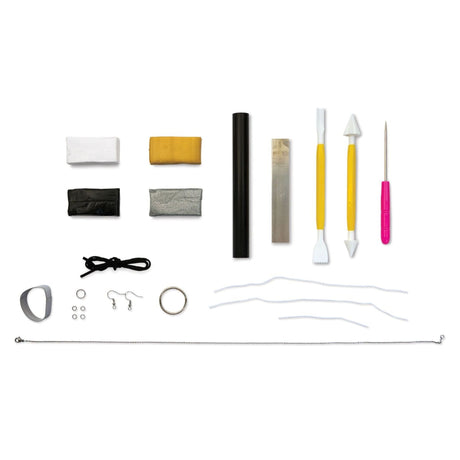 Sculpey - Kit Arcilla Polimérica Joyería Mokume Gane 23 Piezas