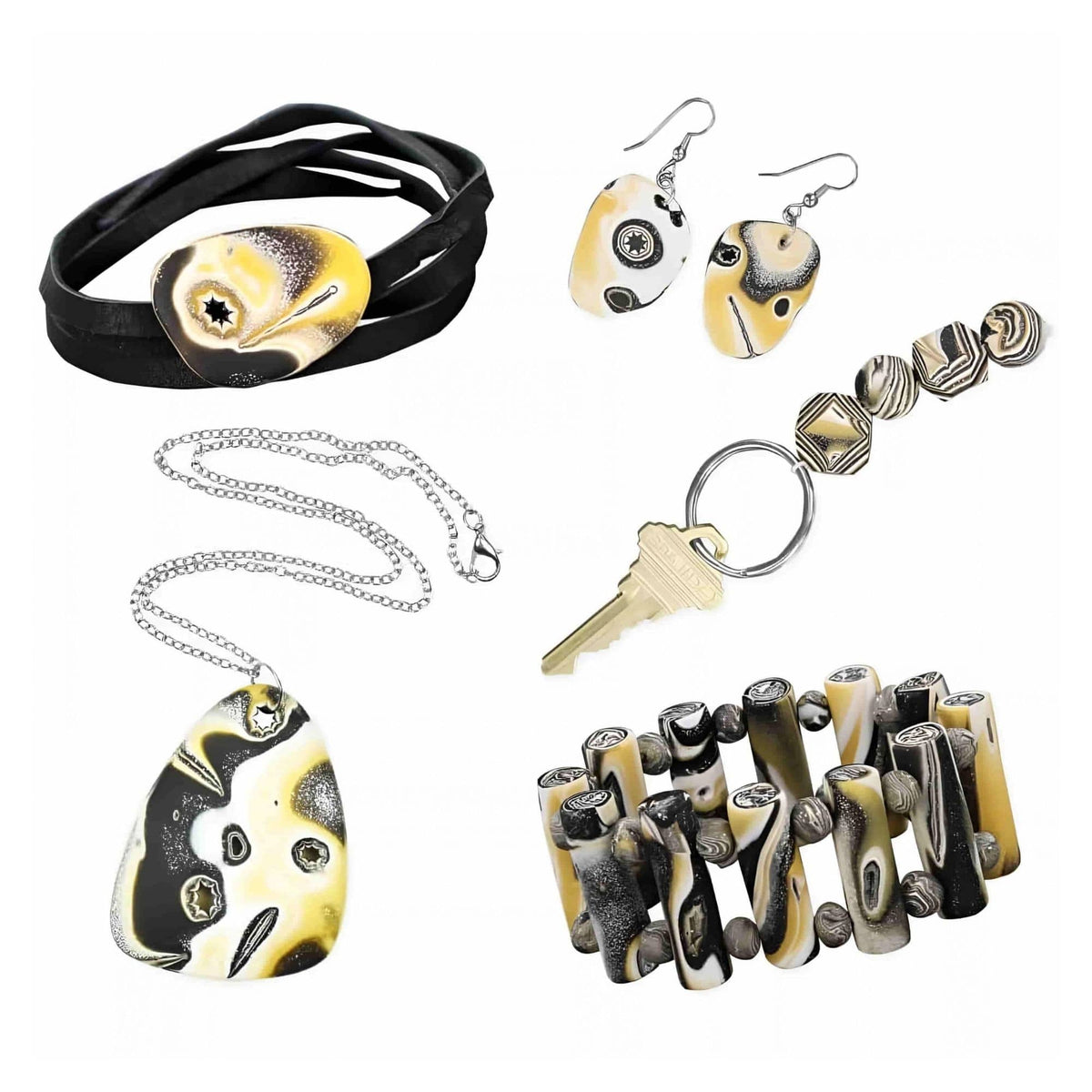 Sculpey - Kit Arcilla Polimérica Joyería Mokume Gane 23 Piezas