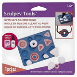 Sculpey - Moldes para Arcilla Horneable de Silicona Figuras Convexas