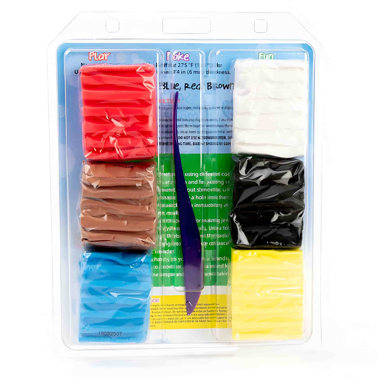 Sculpey Pluffy - Kit Arcilla Polimérica Blanda Primary
