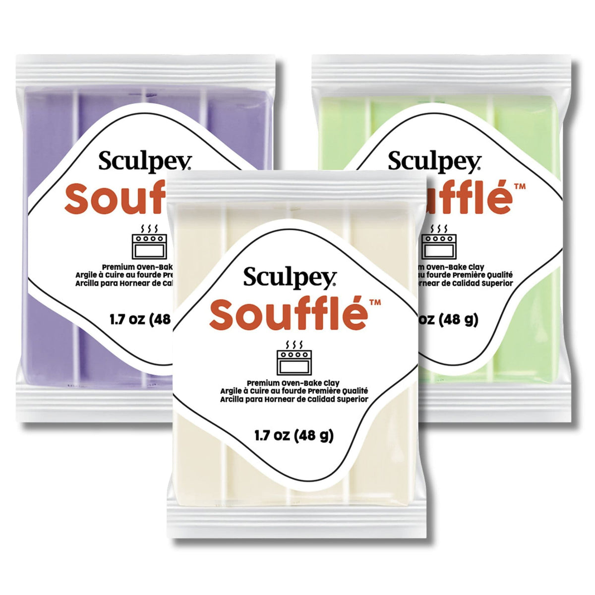 Sculpey Soufflé - Arcilla Polimérica (48 g)