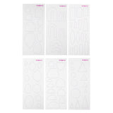 Sculpey Tools - Set 6 Plantillas de Diseño de Joyas Jewellery Design Template