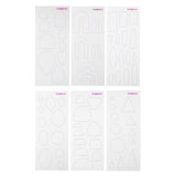 Sculpey Tools - Set 6 Plantillas de Diseño de Joyas Jewellery Design Template