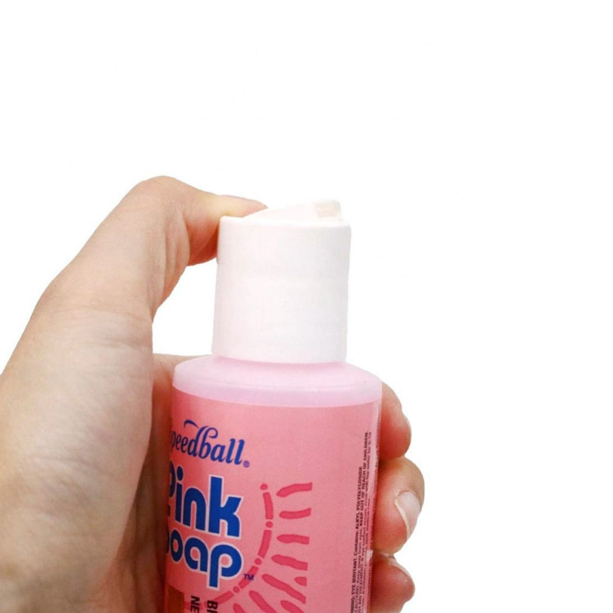 Speedball - Limpiador y Acondicionador de Pinceles Pink Soap 118 ml