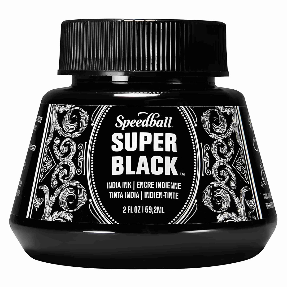 Speedball - Tinta China India Super Black 59.2 ml