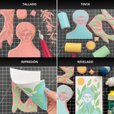 Speedball - Tinta para Xilografía Soluble en Agua 75 ml