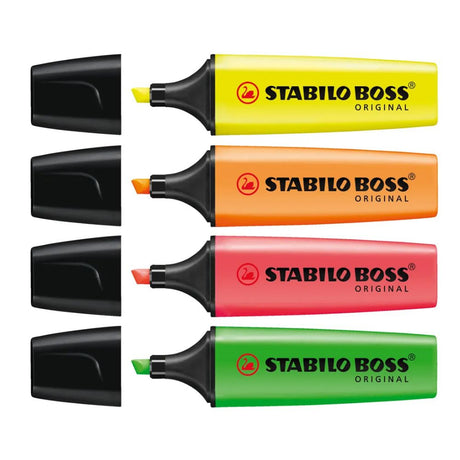 Stabilo Boss - Set 4 Destacadores Neon