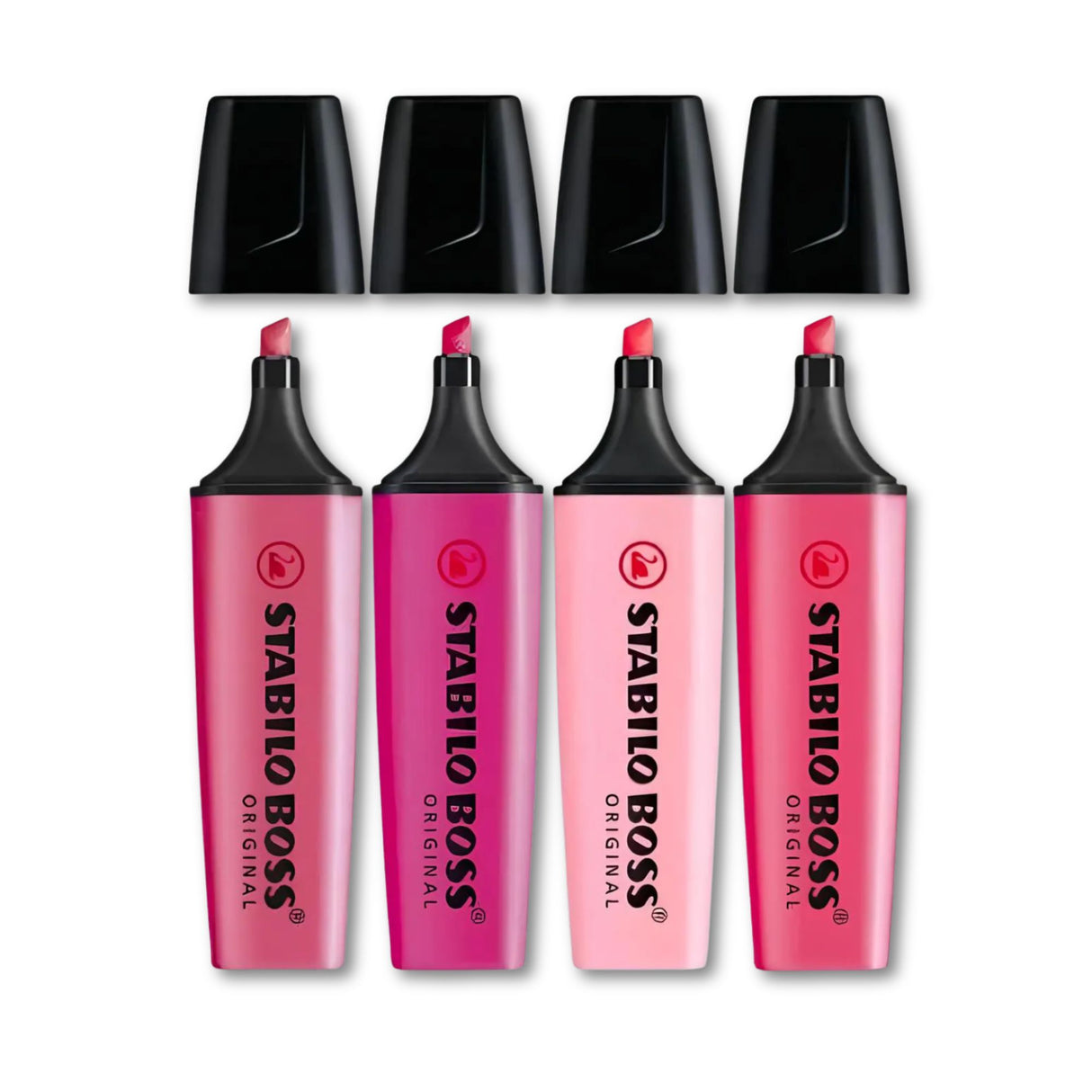 Stabilo Boss - Set 4 Destacadores Shades of Pink