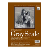 Strathmore 400 Series - Block para Dibujo Greyscale 216 g/m2