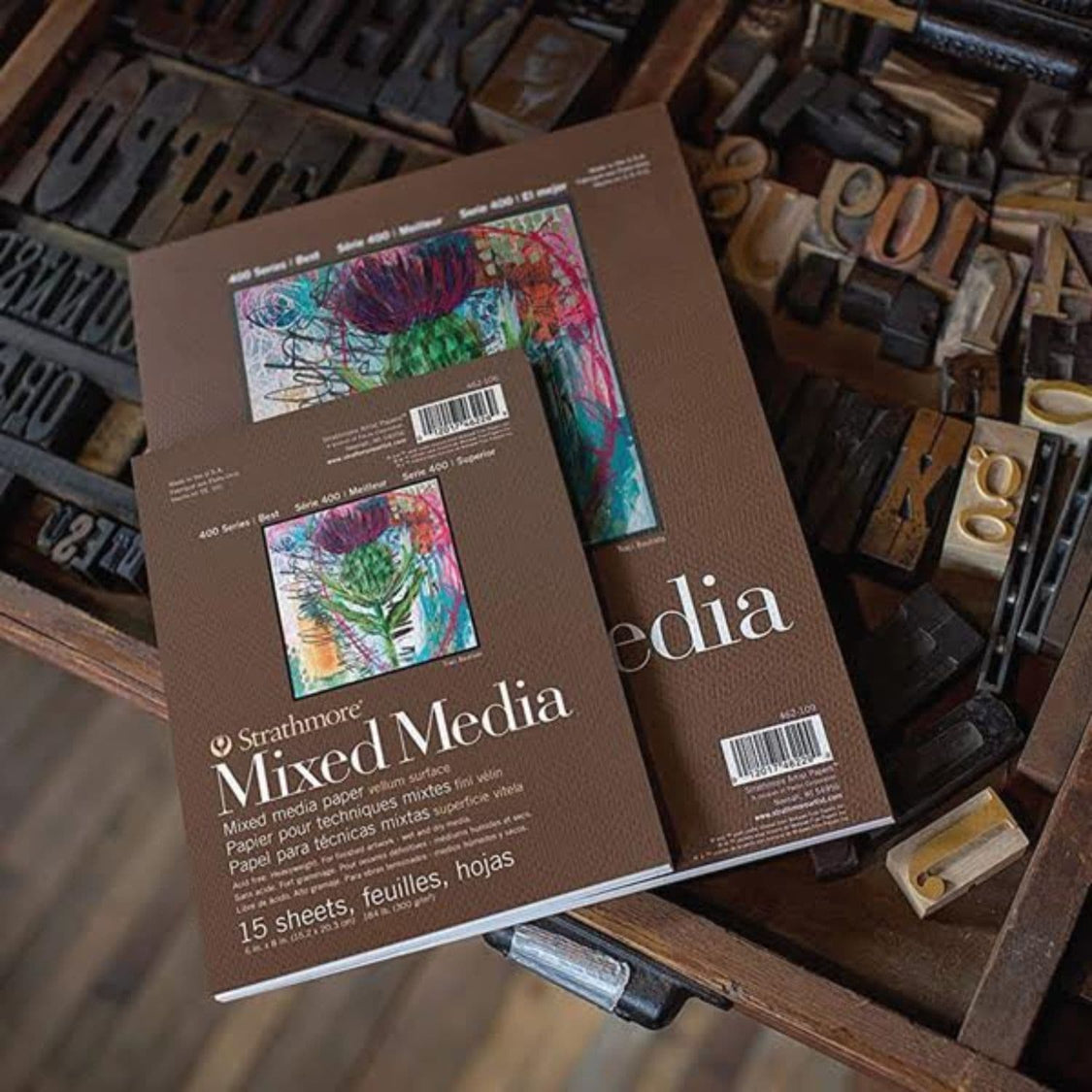 Block Strathmore Mixed Media 300 g/m2 Series 400 – Dibu Chile