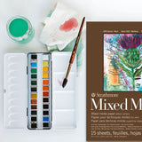 Strathmore 400 Series - Block para Técnicas Mixtas Mixed Media 300 g/m2