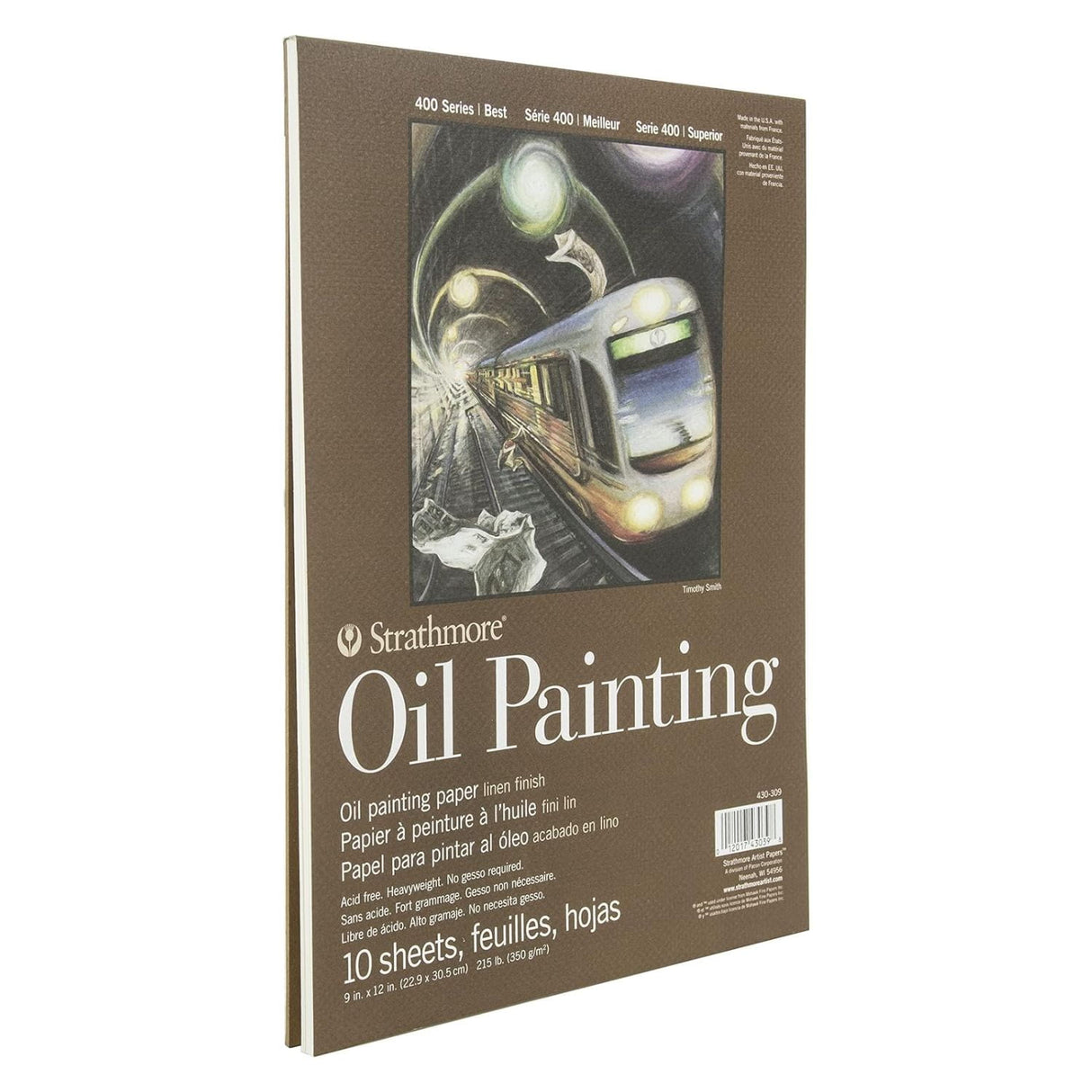 Strathmore 400 Series - Block para Óleo Oil Painting 350 g/m2