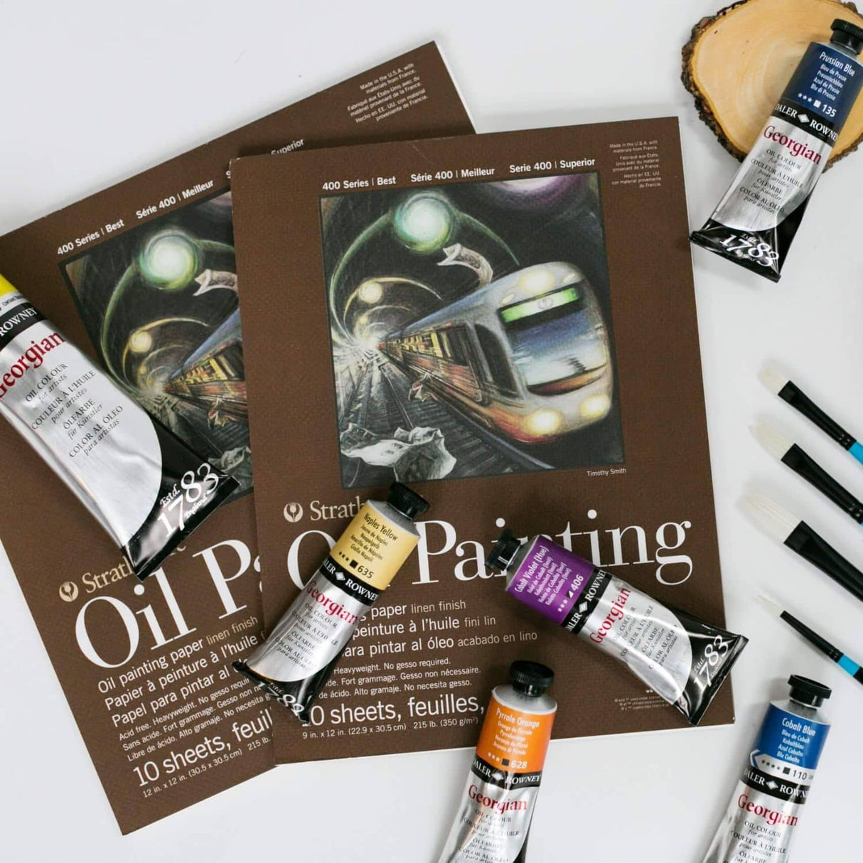 Strathmore 400 Series - Block para Óleo Oil Painting 350 g/m2