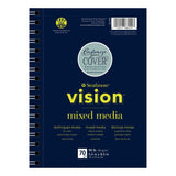 Strathmore Vision Mixed Media - Croquera 160 g/m2 70 hojas
