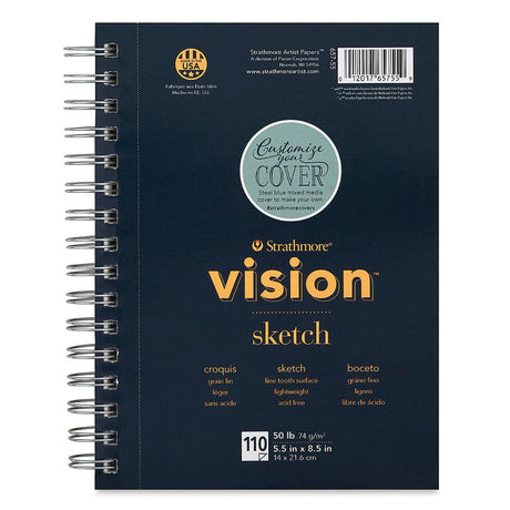 Strathmore Vision Sketch - Croquera 74 g/m2 110 hojas