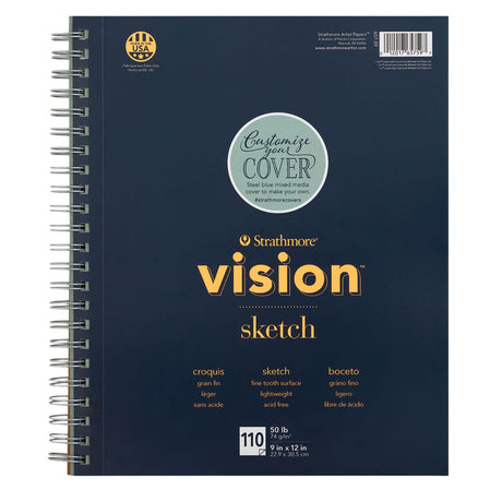 Strathmore Vision Sketch - Croquera 74 g/m2 110 hojas