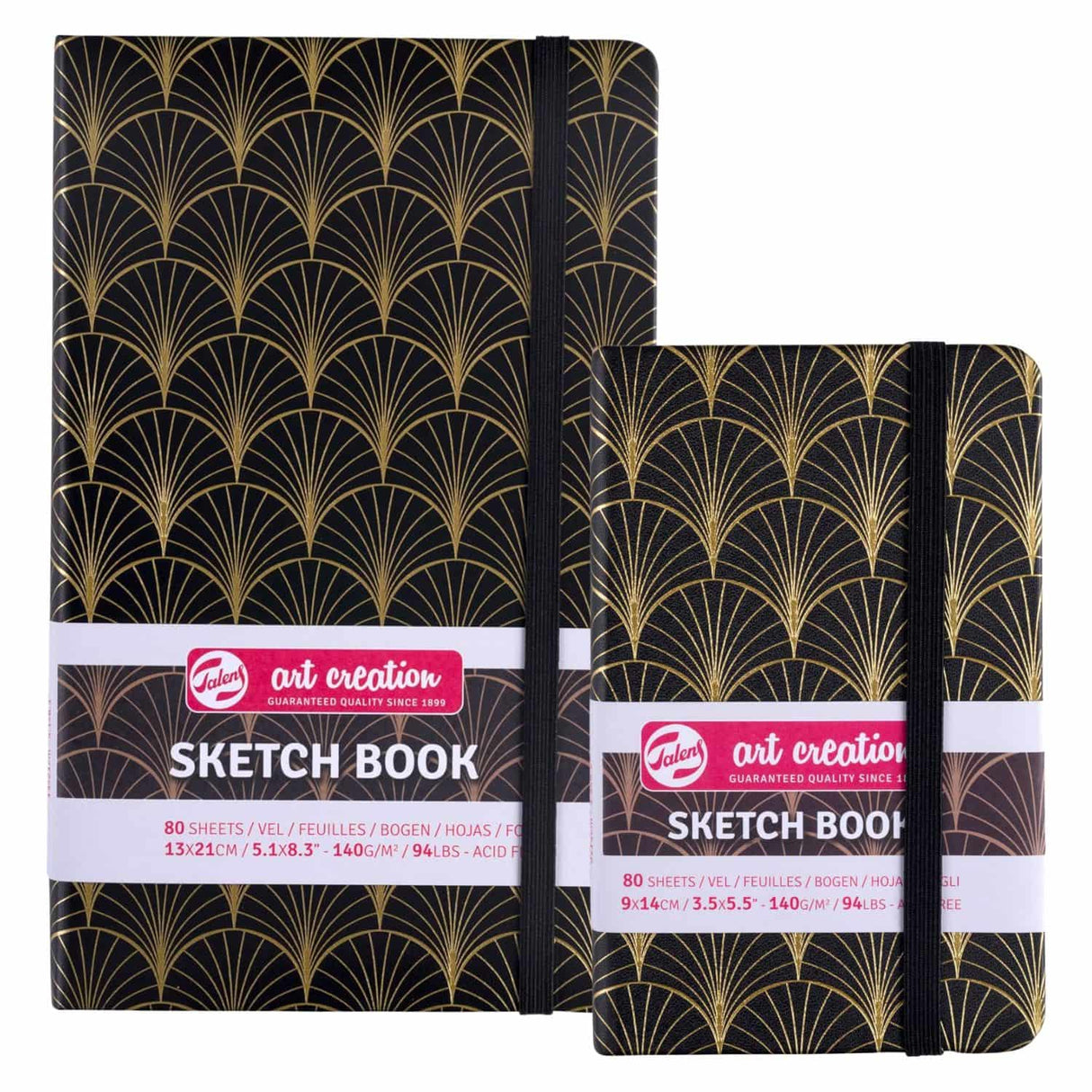 Talens Art Creation Sketch Book - Libreta 80 Hojas 140 g/m2 Art Deco