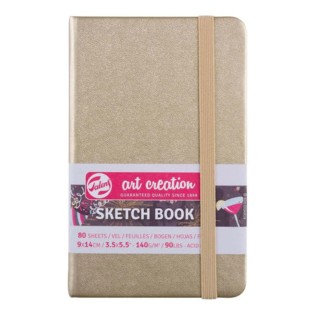Talens Art Creation Sketch Book - Libreta 80 Hojas 140 g/m2 Dorada