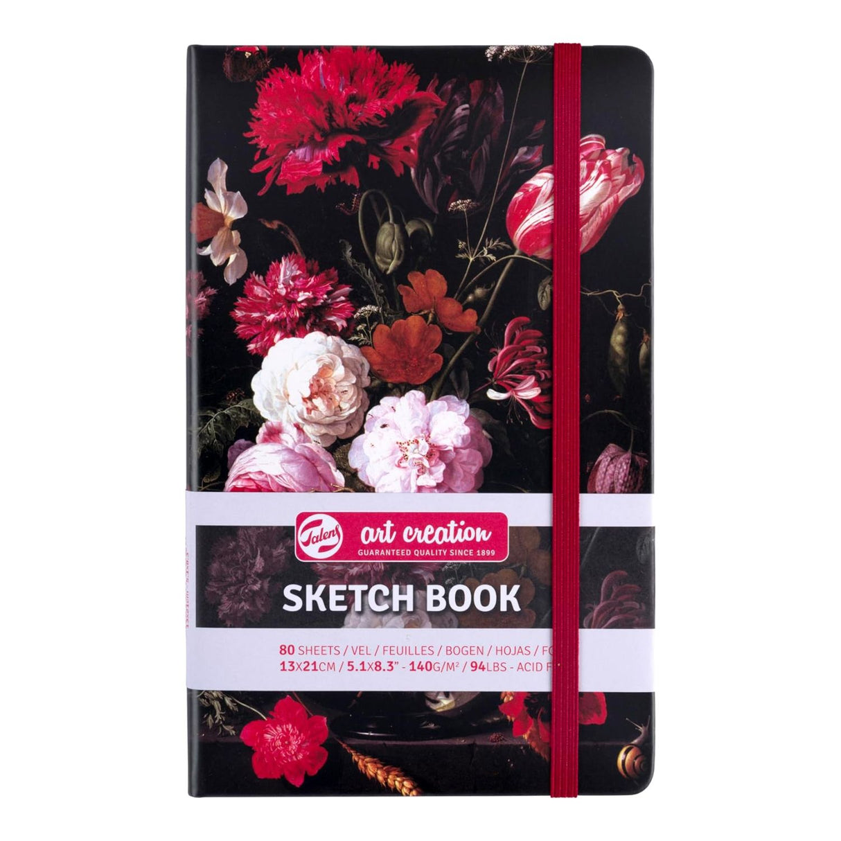 Talens Art Creation Sketch Book - Libreta 80 Hojas 140 g/m2 Flores