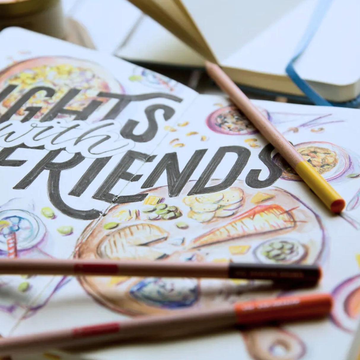 Talens Art Creation Sketch Book - Libreta 80 Hojas 140 g/m2 Flores