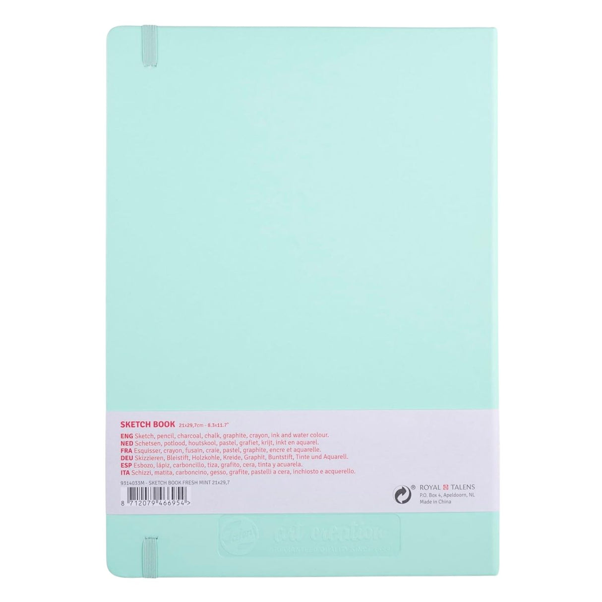 Talens Art Creation Sketch Book - Libreta 80 Hojas 140 g/m2 Fresh Mint