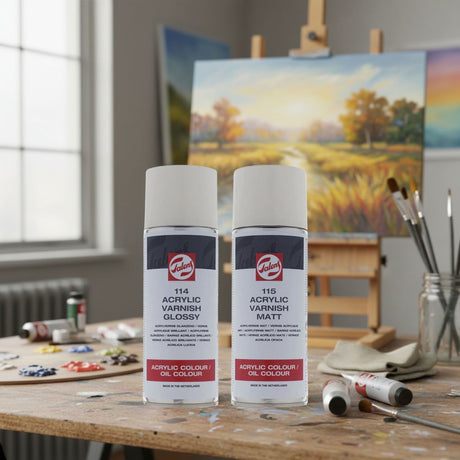 Talens - Barniz Acrílico Spray 400 ml